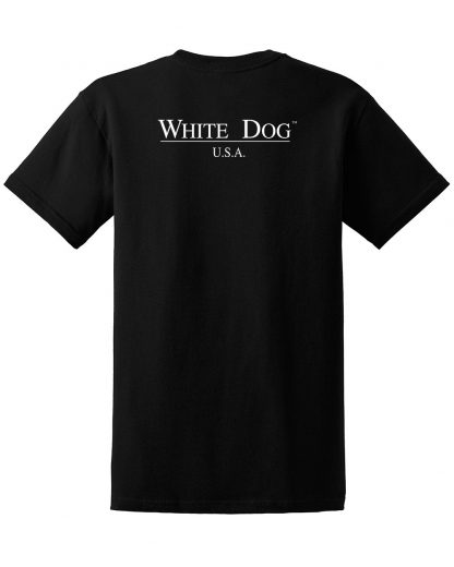 White Dog T-shirt #501-classic-tee-back