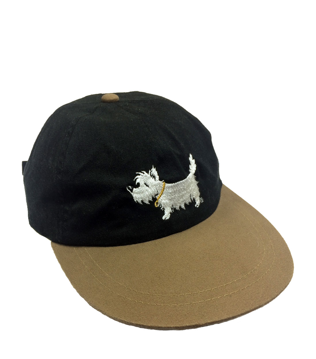 westie cap / white dog two-tone cap - Image 3