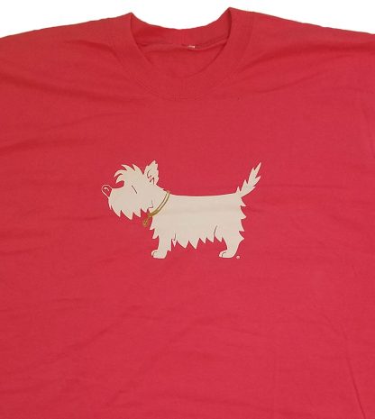 White Dog T-Shirt Sale - Clearance_520-coral-pink